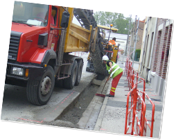 Demeyere - Entreprise de Travaux Publics à Bray-Dunes - L'effacement aérien